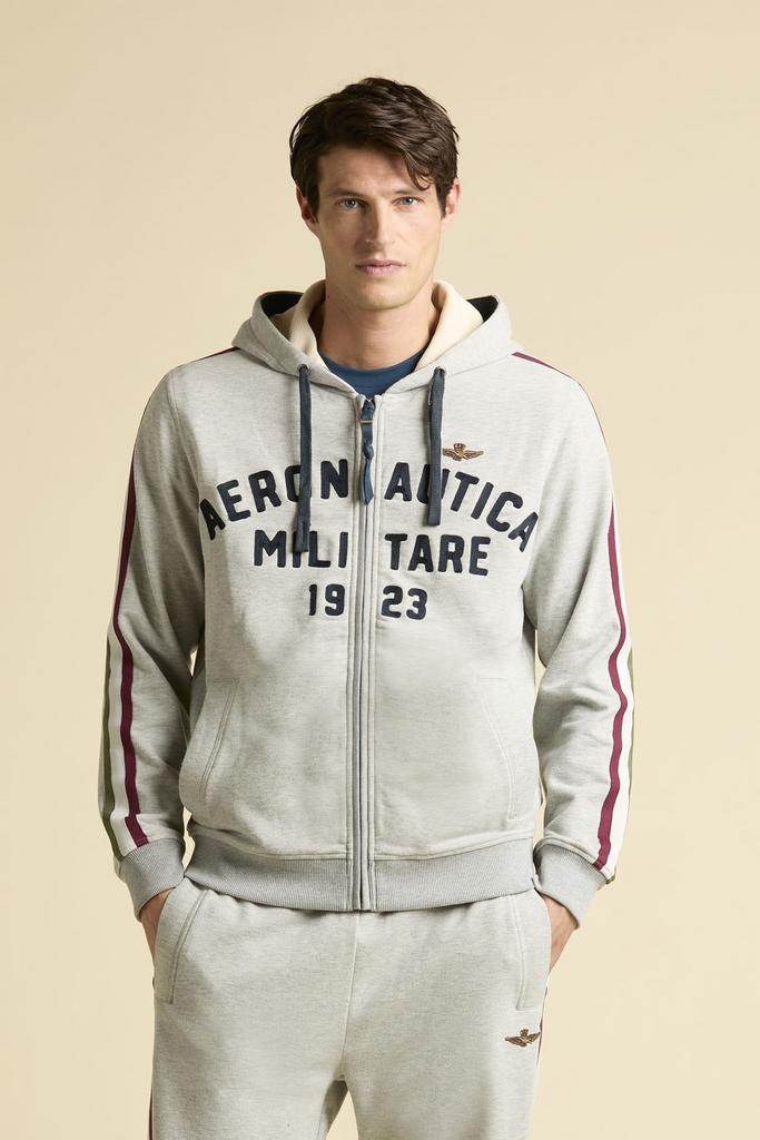 Костюм AERONAUTICA серый, лампас