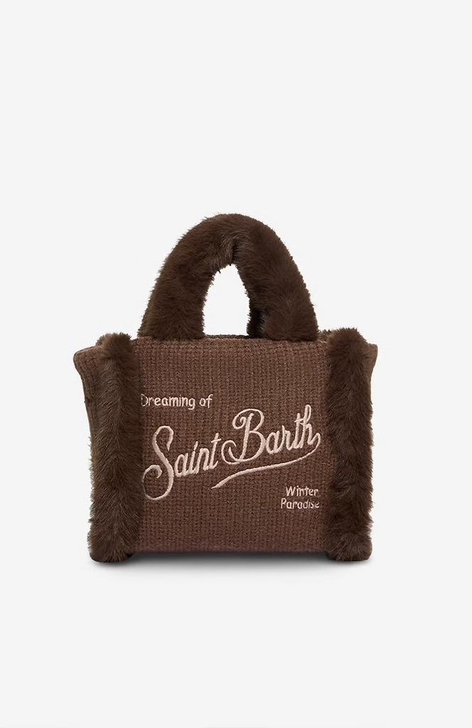 Сумка Saint Barth вязаная с экомехом