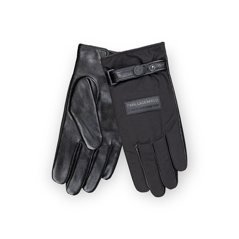 Перчатки муж. KARL LAGERFELD черные