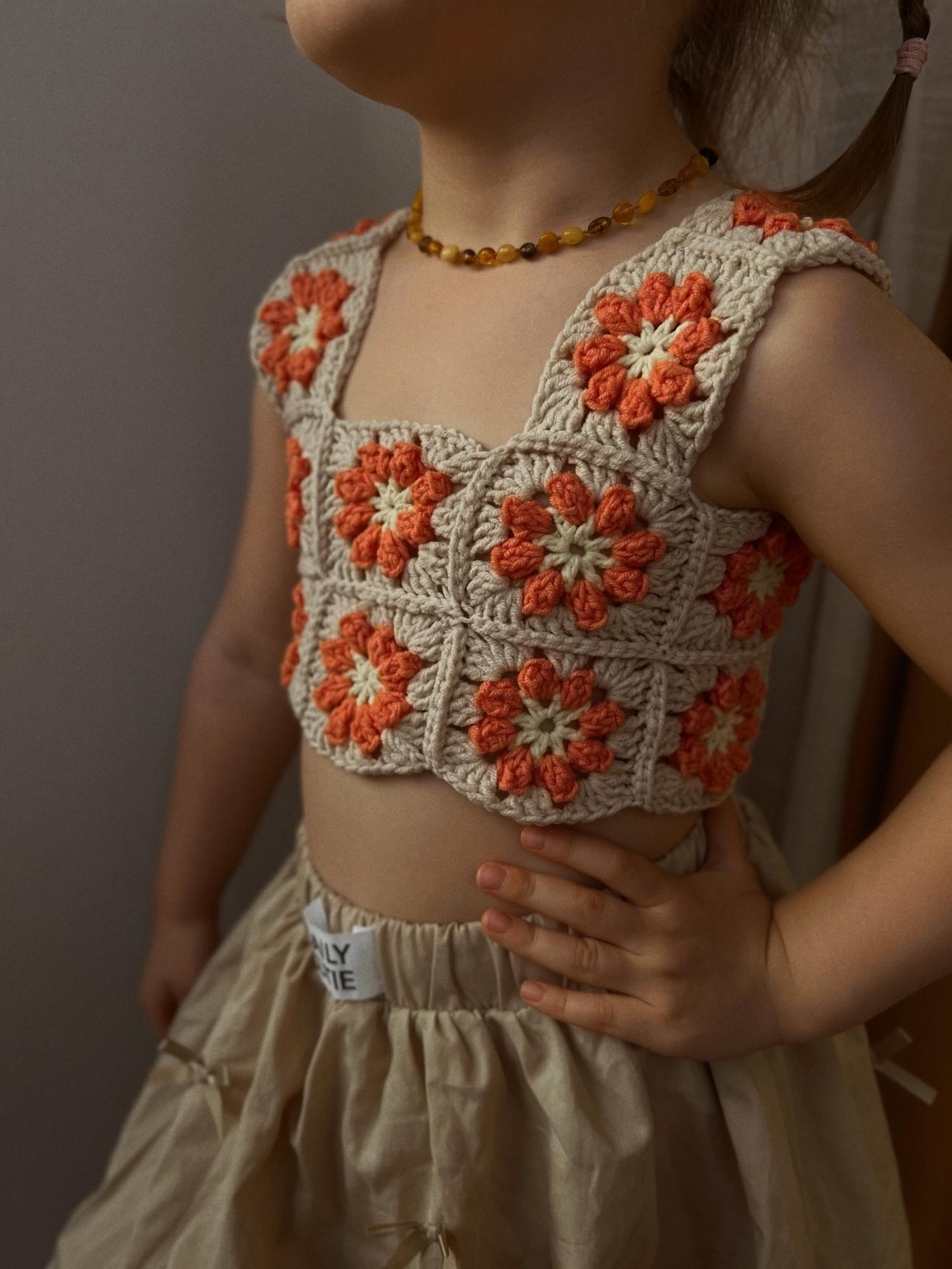 Топ «гербера» молочный