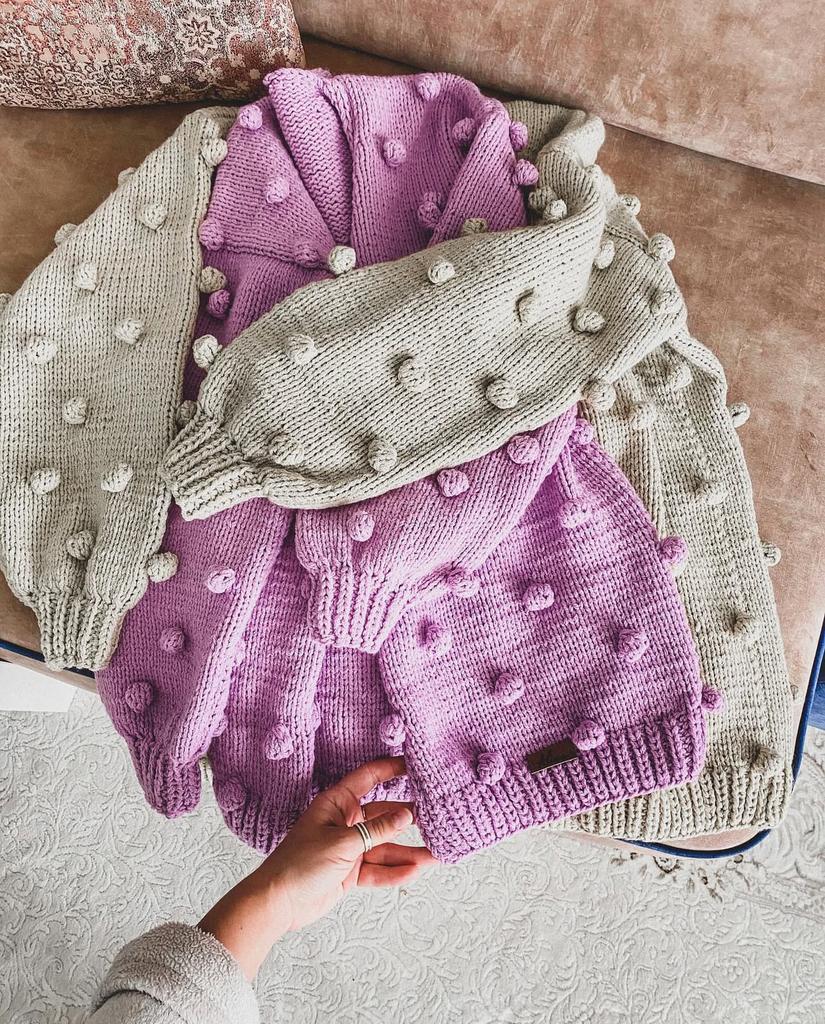 Шишечки, цвет астра