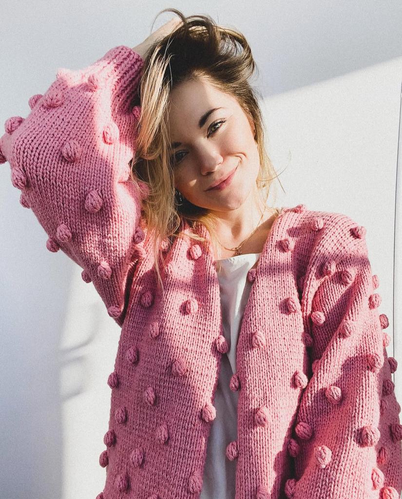 Шишечки, цвет клевер