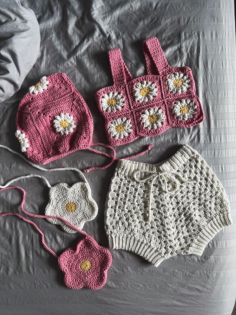 Костюм «ромашка» розовый