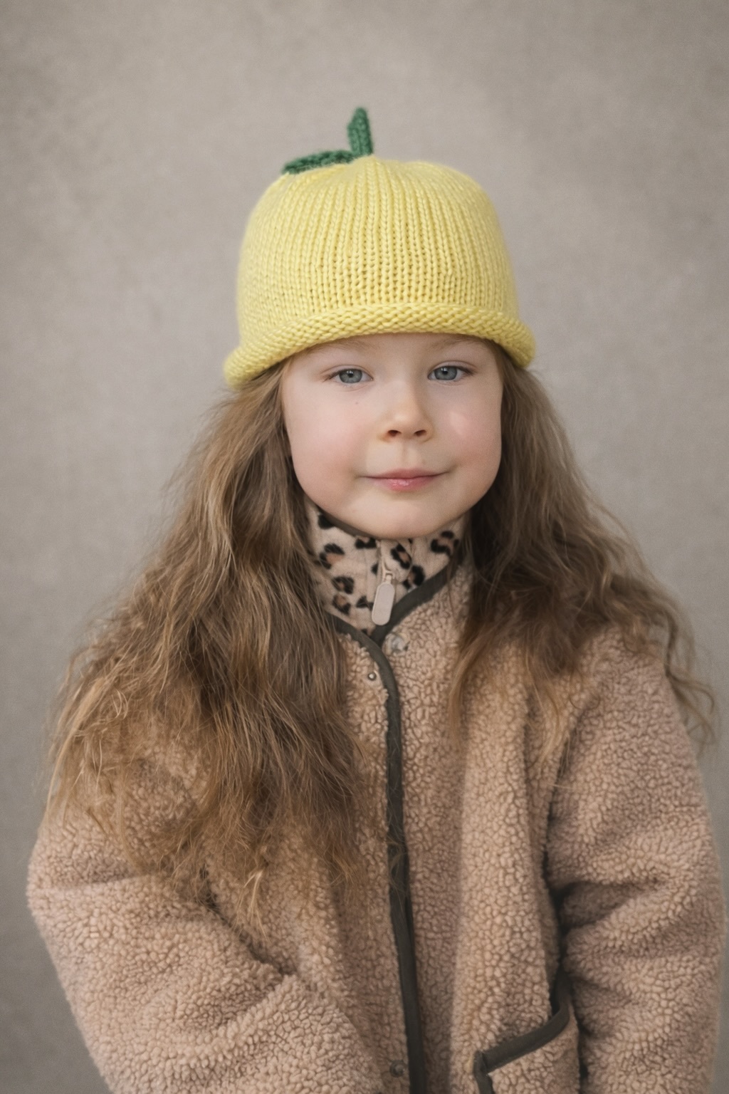 Детская шапочка «Лимончик»