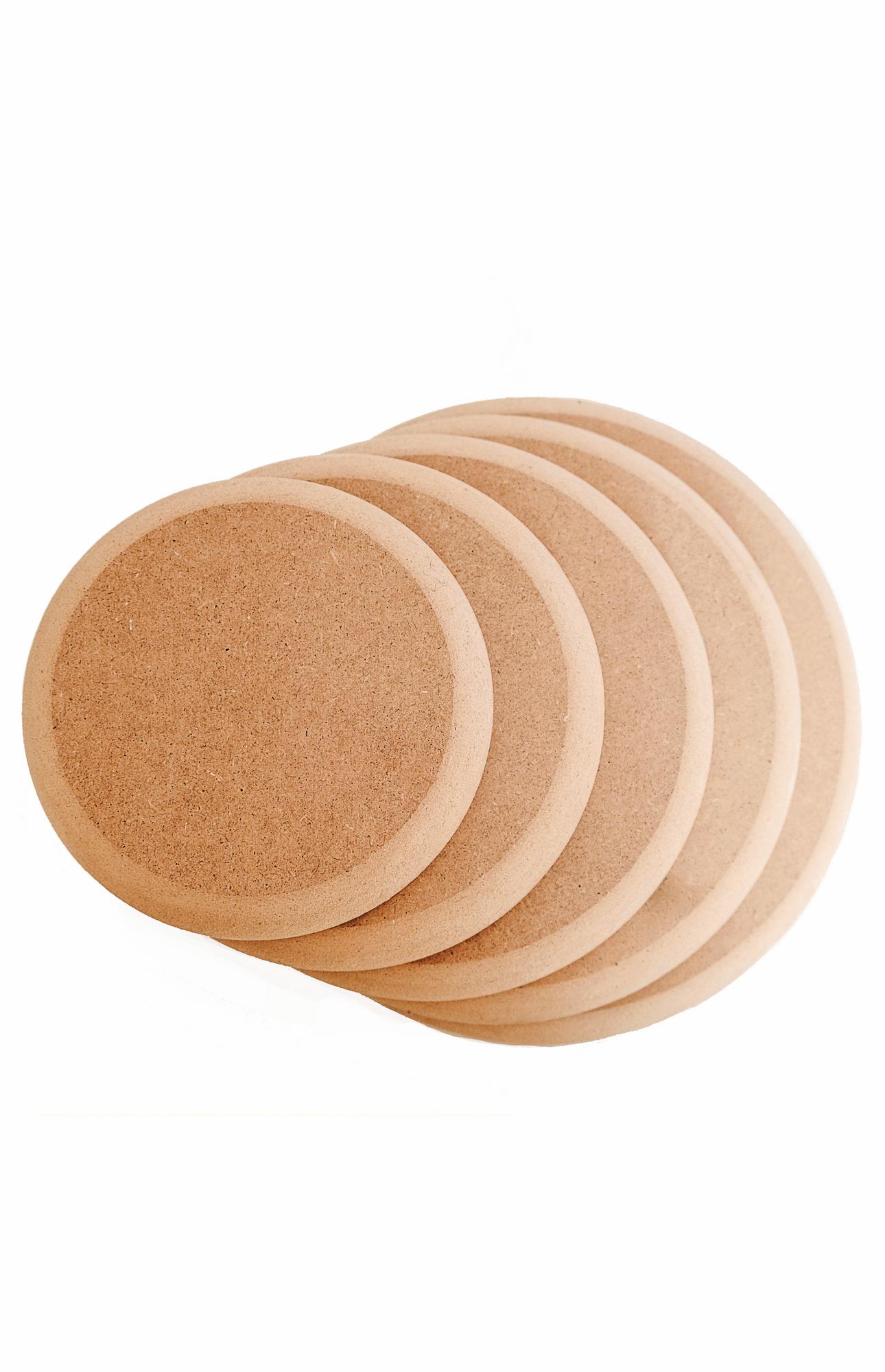 Набор из 5 круглых пуансонов