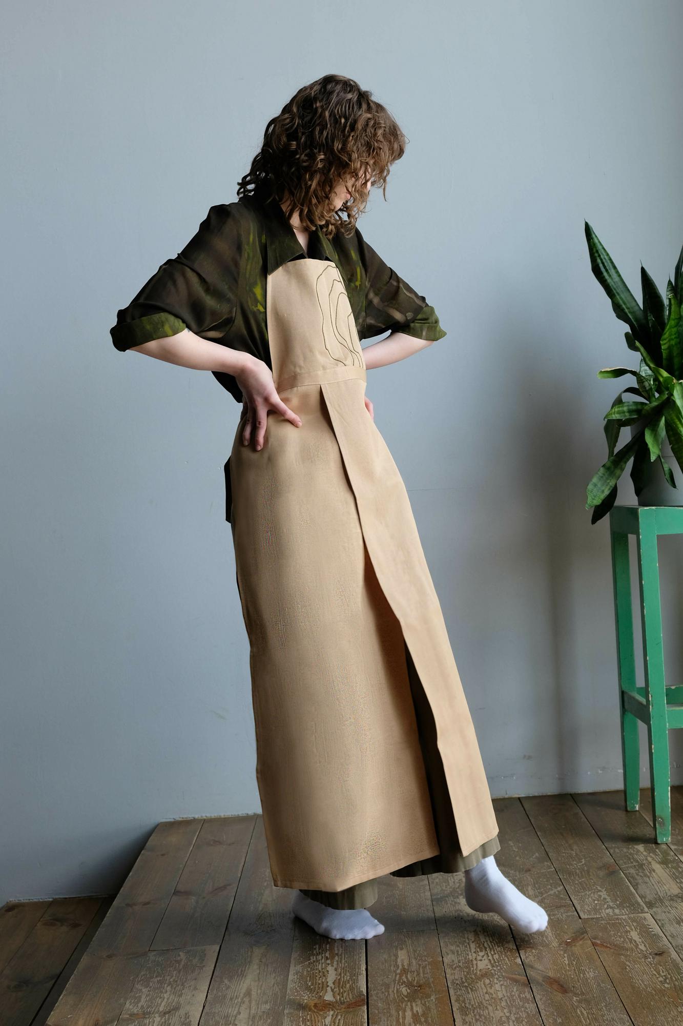 Фартук гончарный