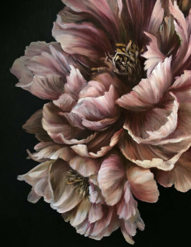 CARAMEL PINK PEONY - video tutorial