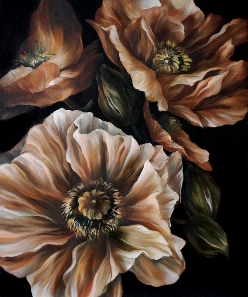 JUNE POPPIES - video tutorial