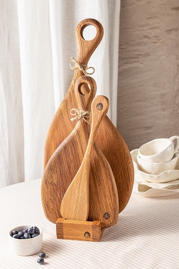 Орегано сет разделочные доски/доски для подачи из дуба