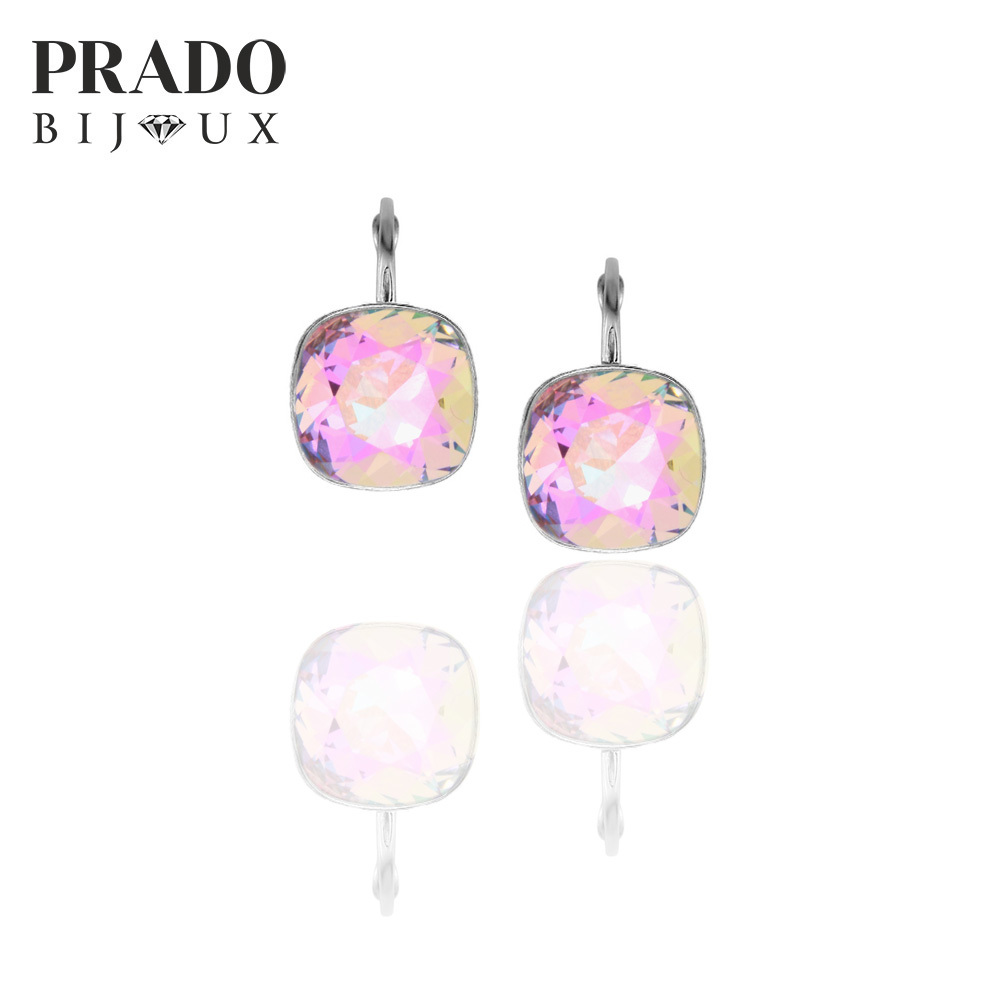 Серьги "Square  mini" vl