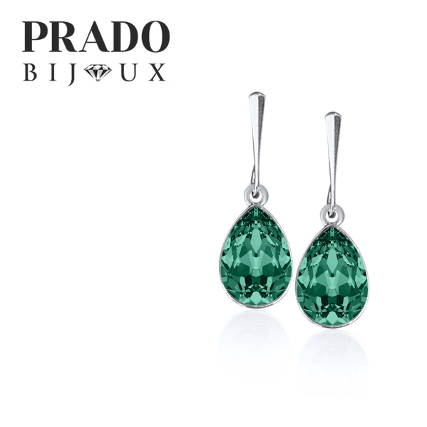 Серьги "Fancy" Emerald