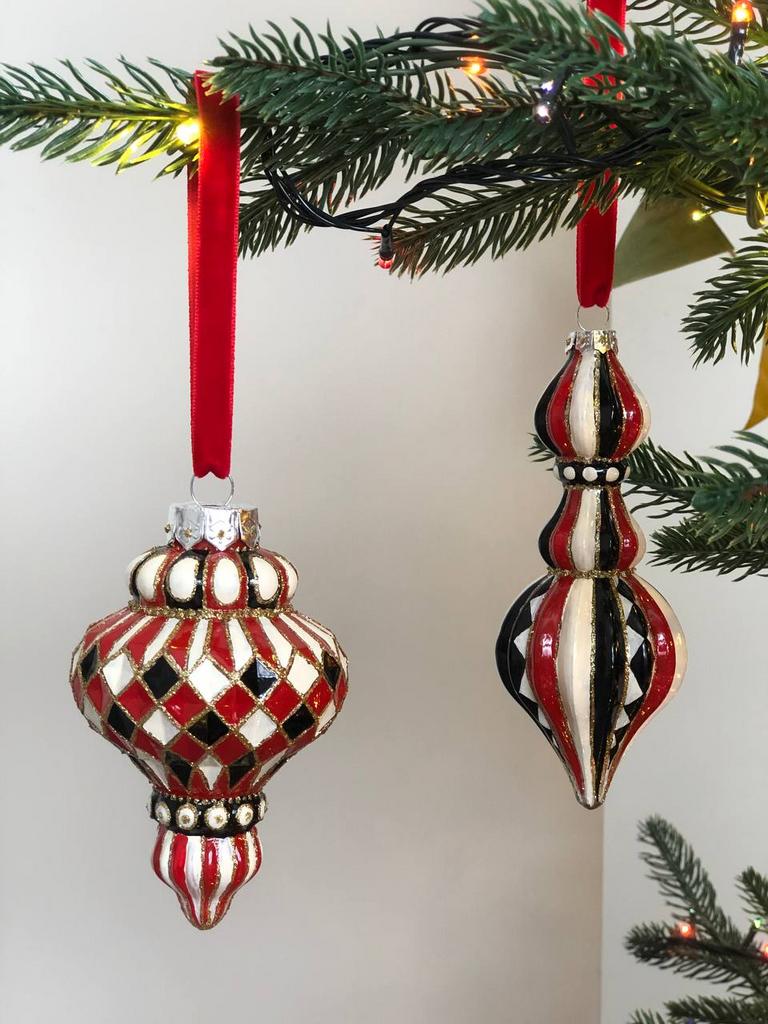 Елочная игрушка люстра