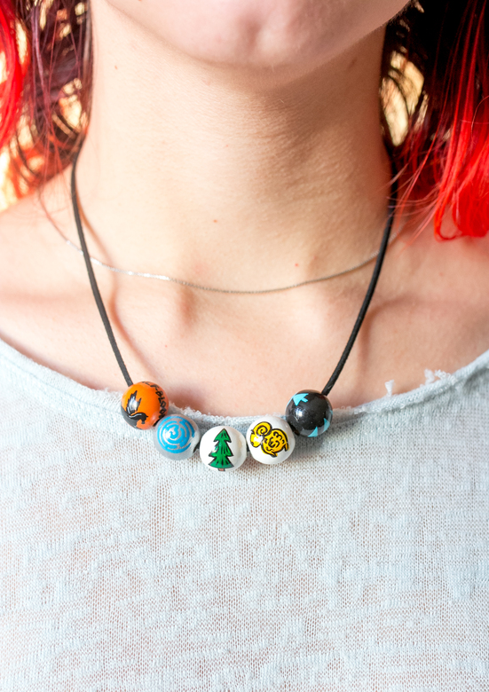 Бусы по мотивам книг о Перси Джексоне #5