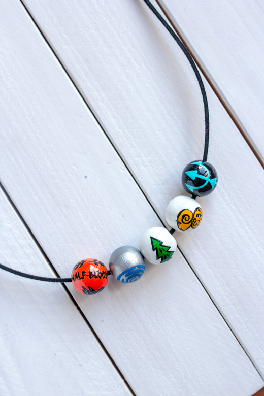 Бусы по мотивам книг о Перси Джексоне #5