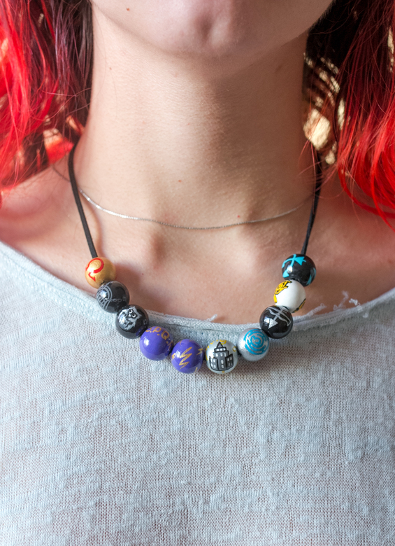 Бусы по мотивам книг о Перси Джексоне #8