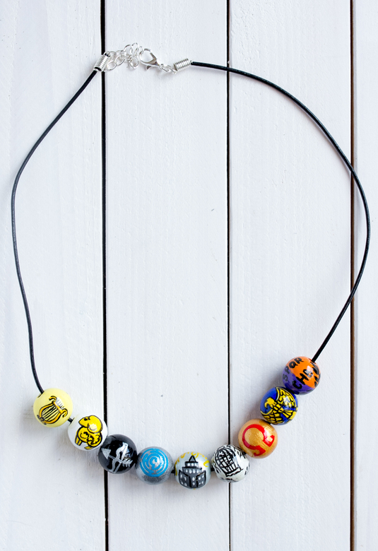 Бусы по мотивам книг о Перси Джексоне #4