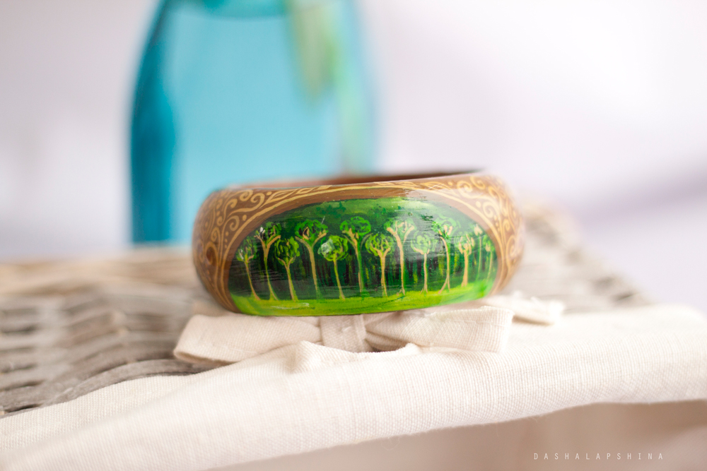 Браслет по мотивам - Тайна аббатства Келлс (лес)