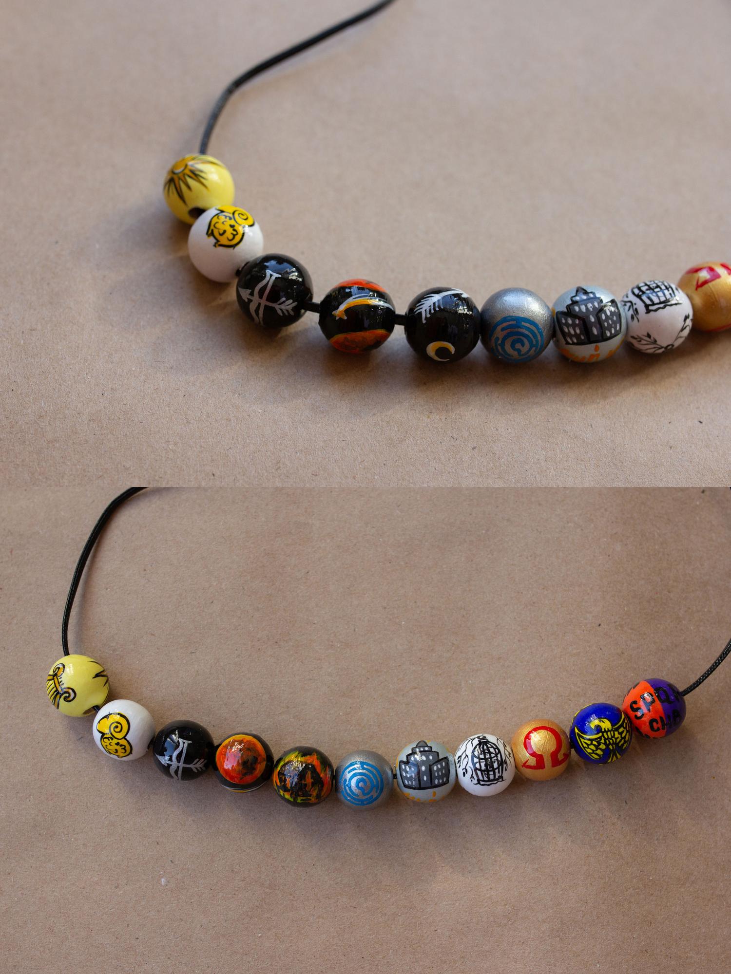 Бусы по мотивам книг о Перси Джексоне #9