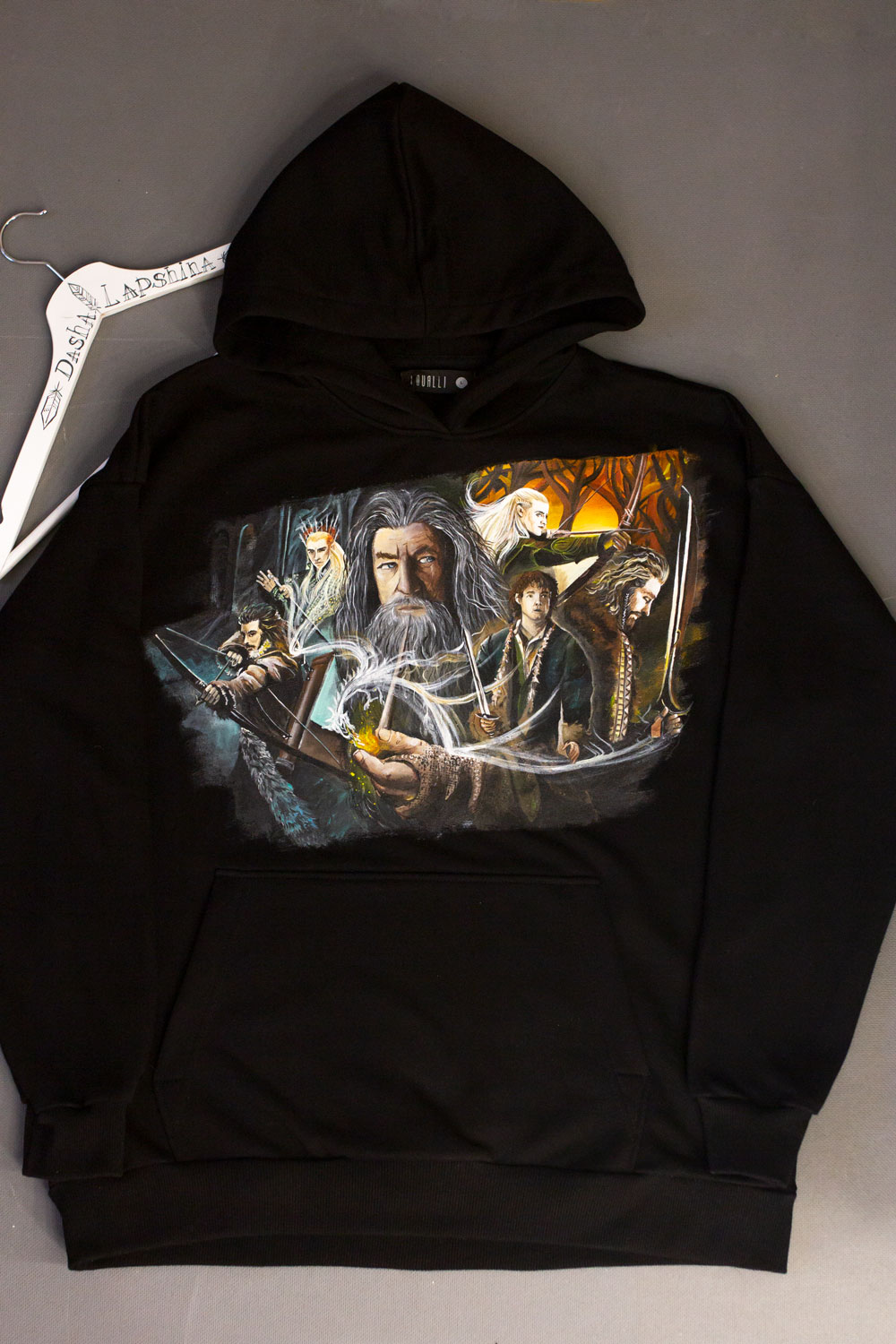 Толстовка с росписью - Хоббит и Властелин колец