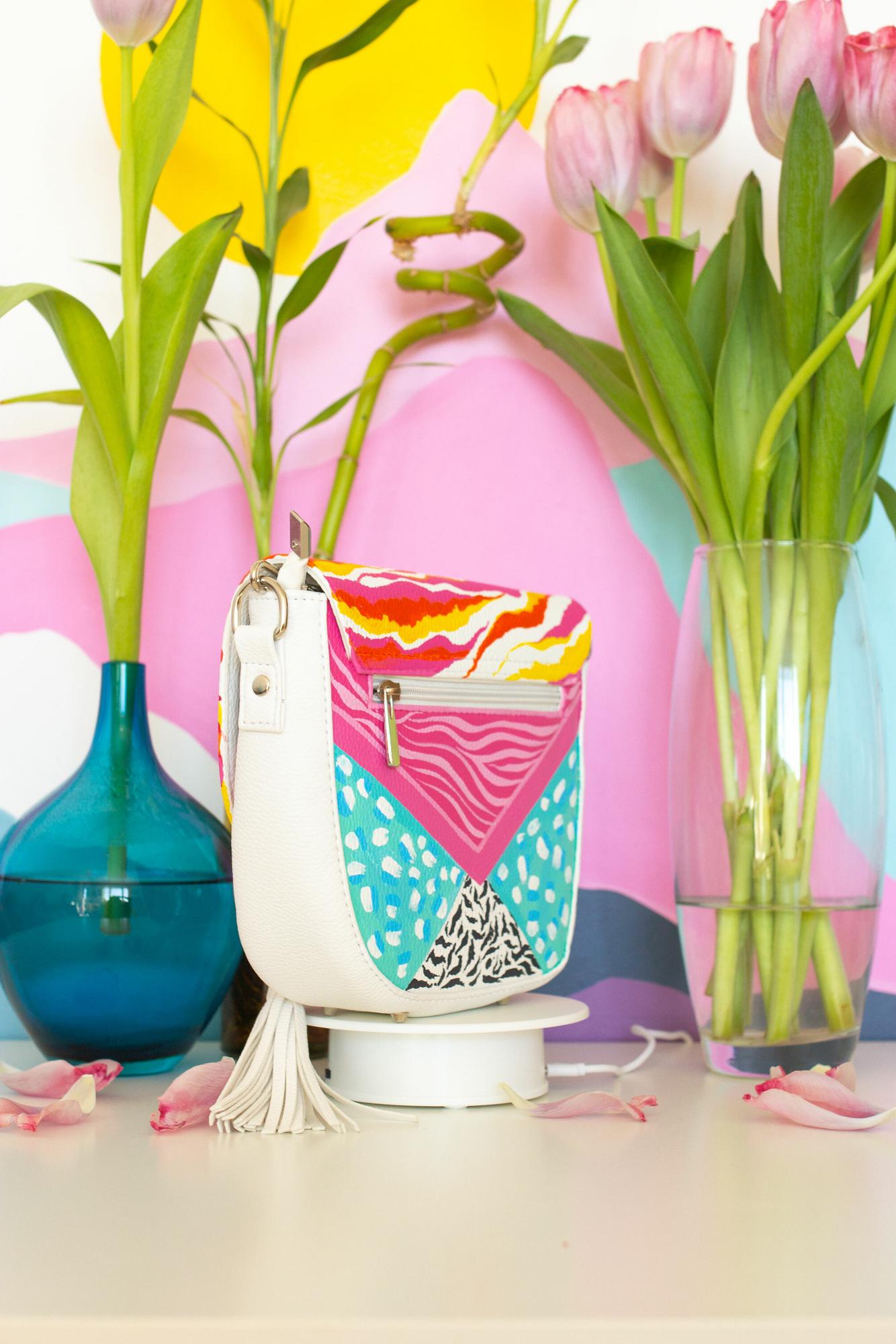 Сумка через плечо с ярким рисунком - MAKE IT FUN