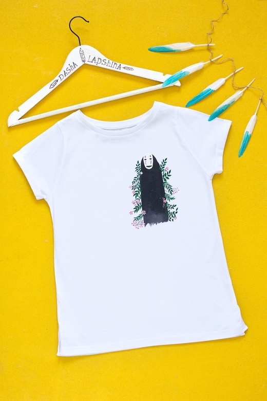 Футболка с росписью Kaonashi #2