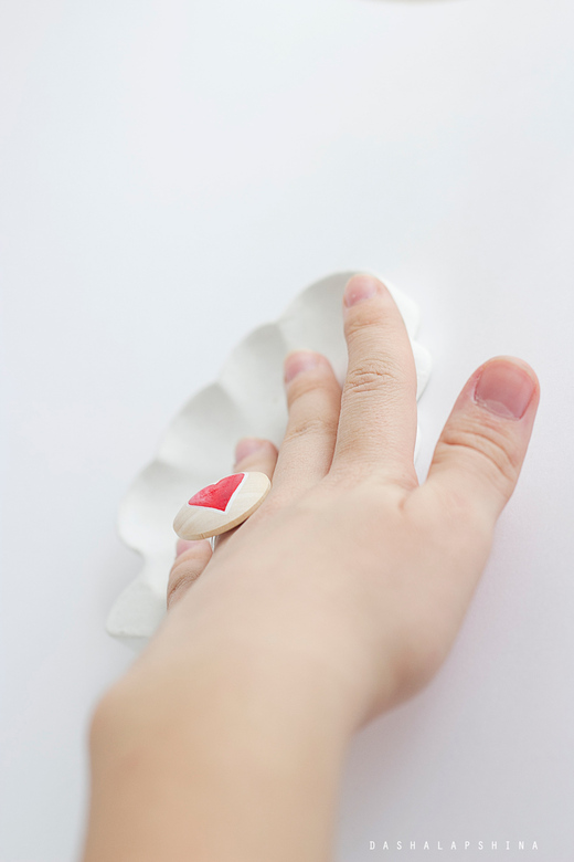 Колечко сердечное