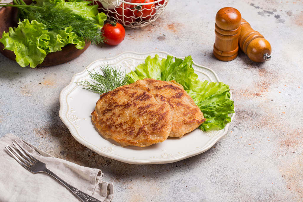 Шницель куриный в панировке, 200 г.