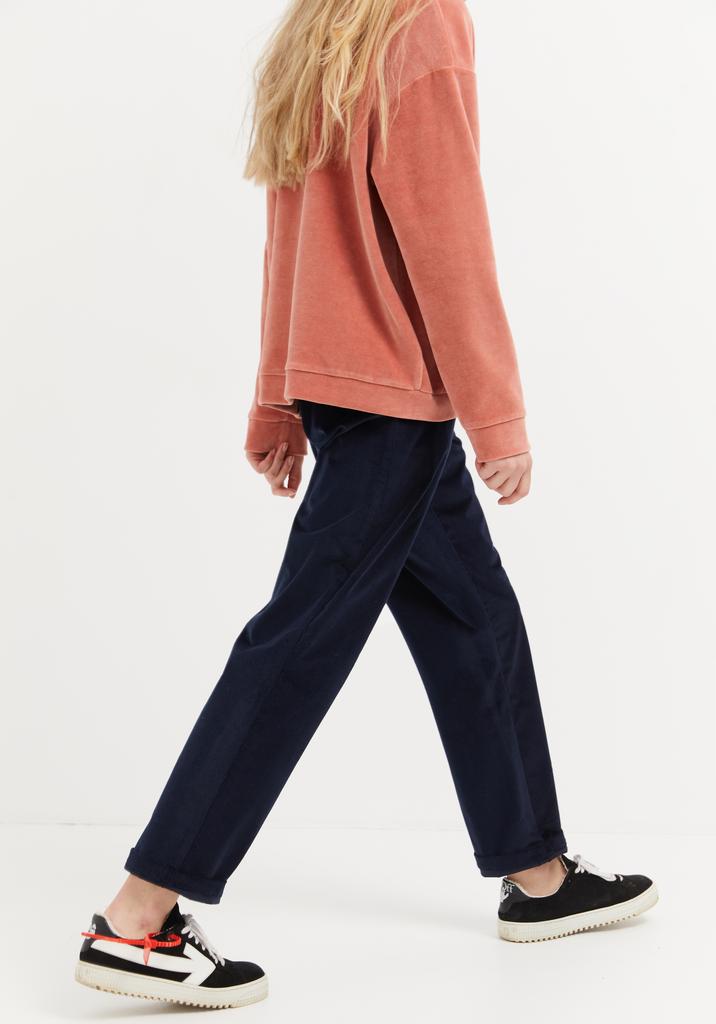 Сorduroy trousers navy blue