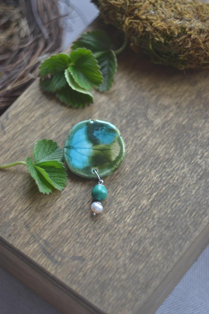 Брошь "Роса "