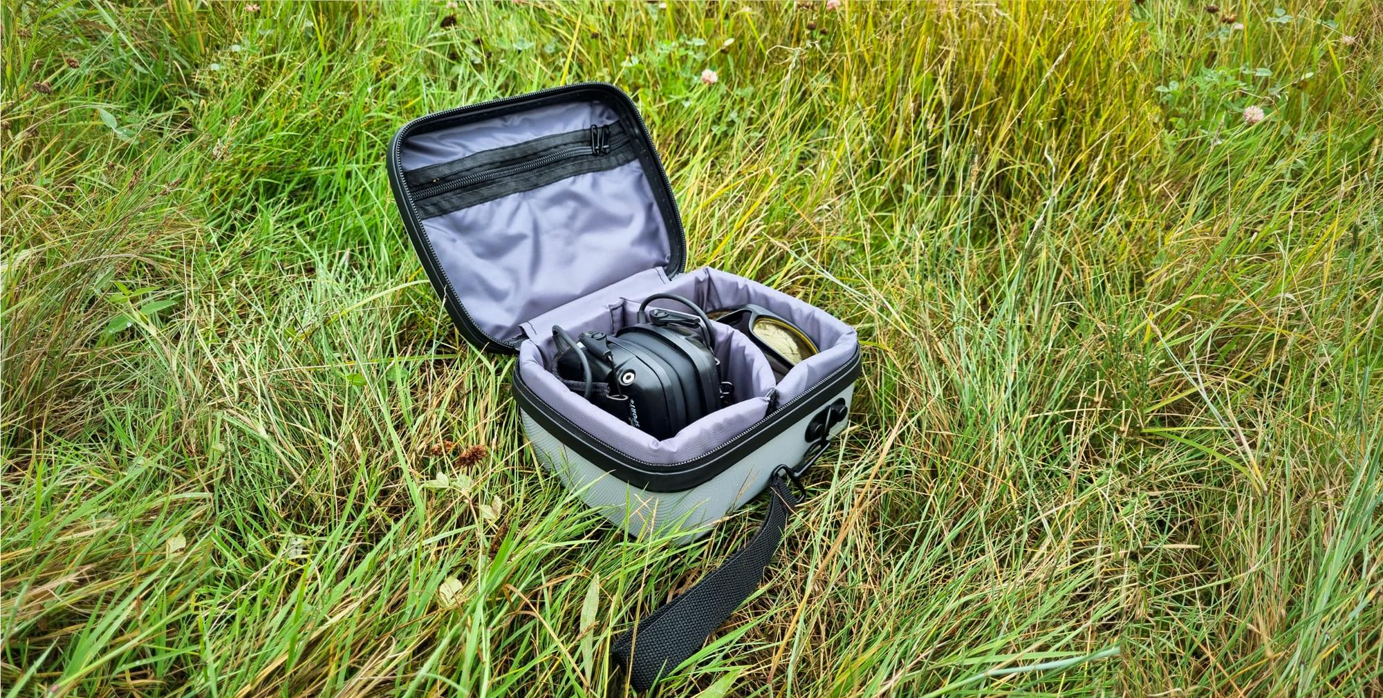 Case for headphones and glasses