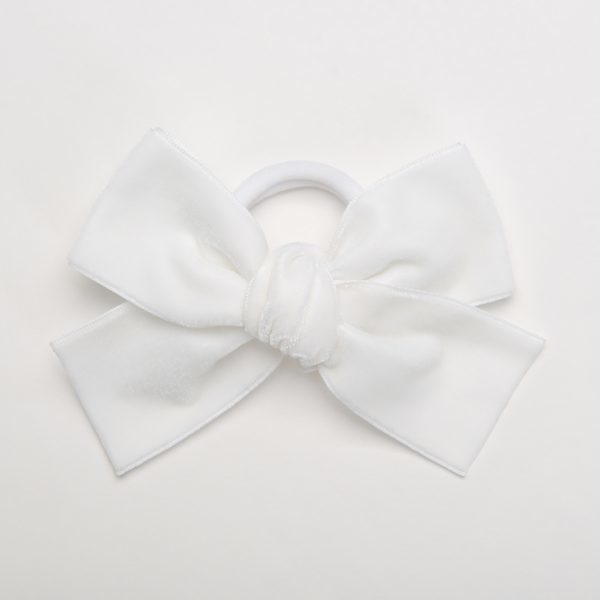 Резинка "Бантик BOW" цвет: белый