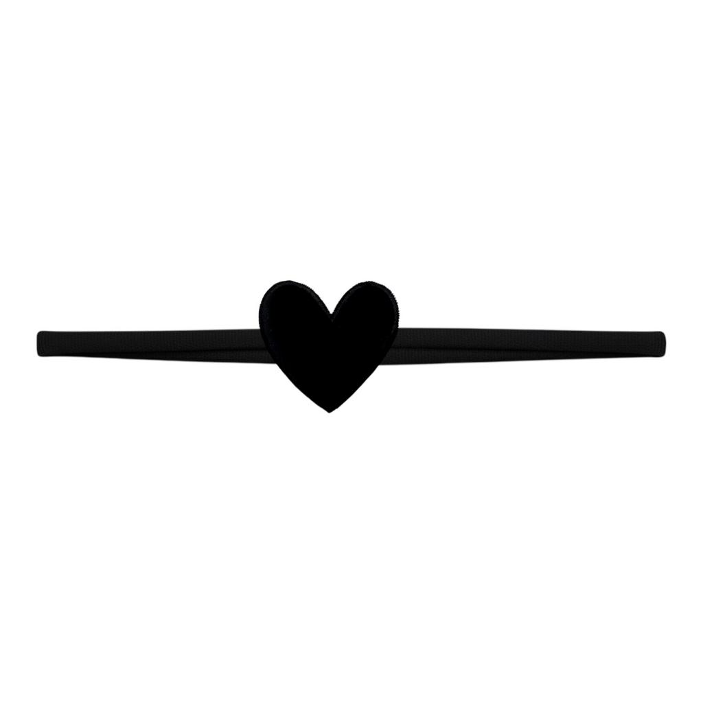 Повязка на голову "Love is" цвет: черный