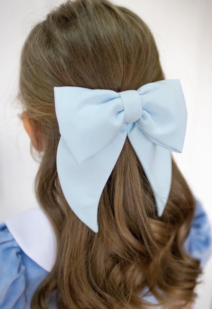 Бант на заколке «Varvara», цвет: голубой