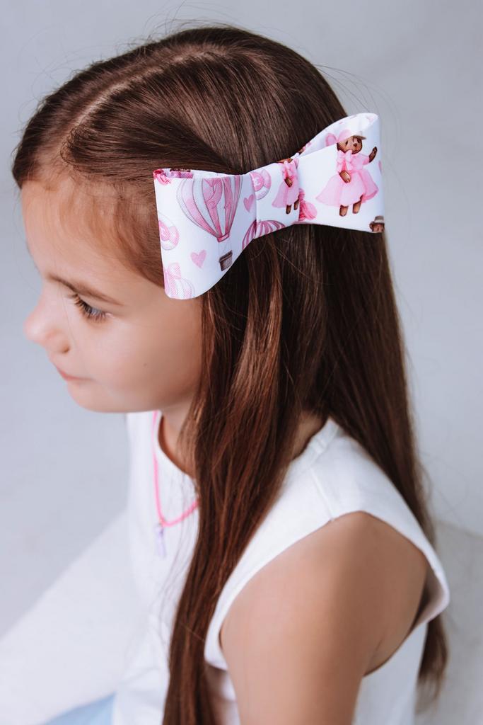 Бант на заколке "Betty/Summer" цвет: розовый