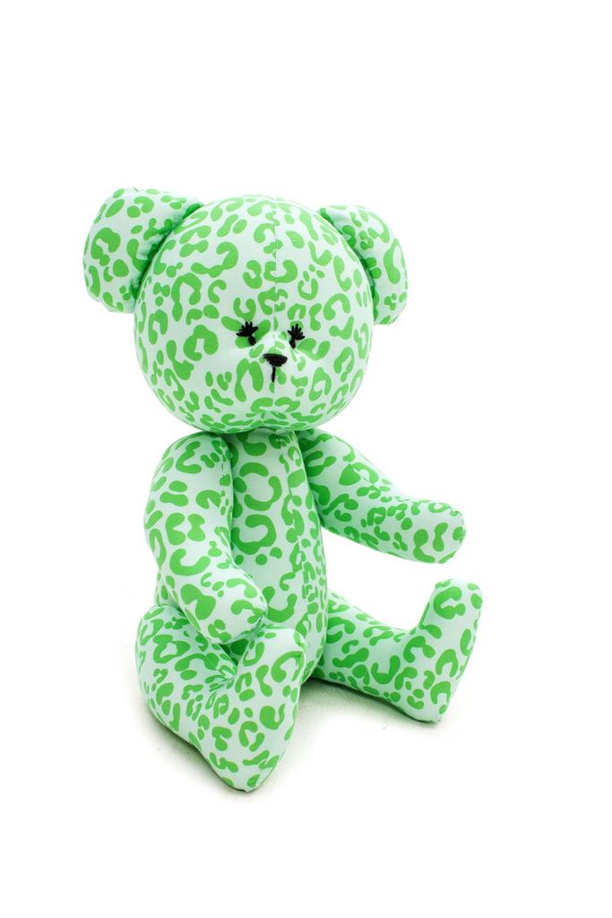 Игрушка мишка Teddy Leopard зеленый