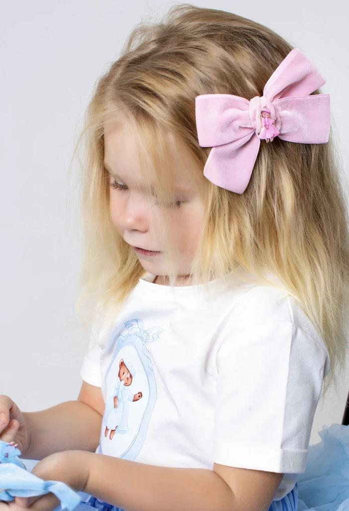 Заколка "Sofia" цвет: розовый