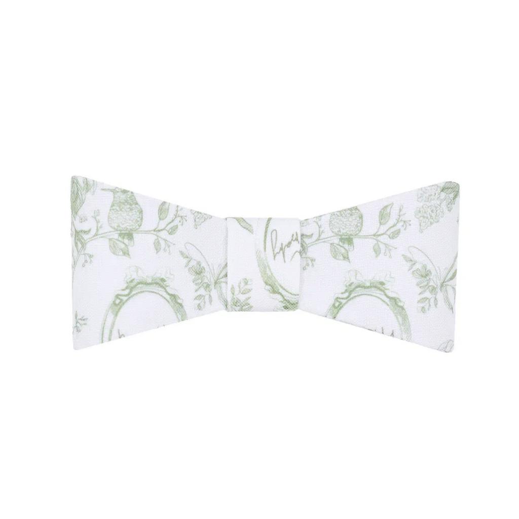 Бант на заколке "Betty/Classic Vintage"  оливковый