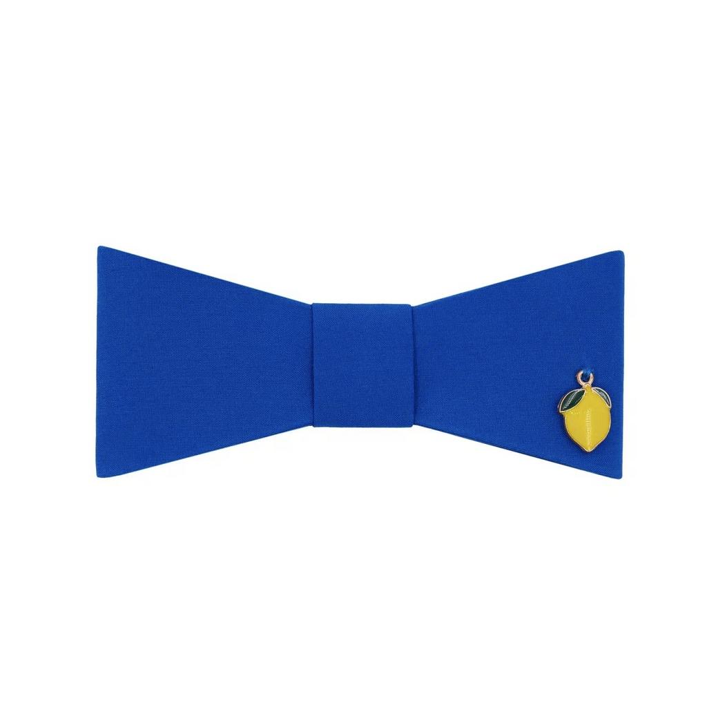 Бант на заколке "Betty/Lemon" цвет: синий