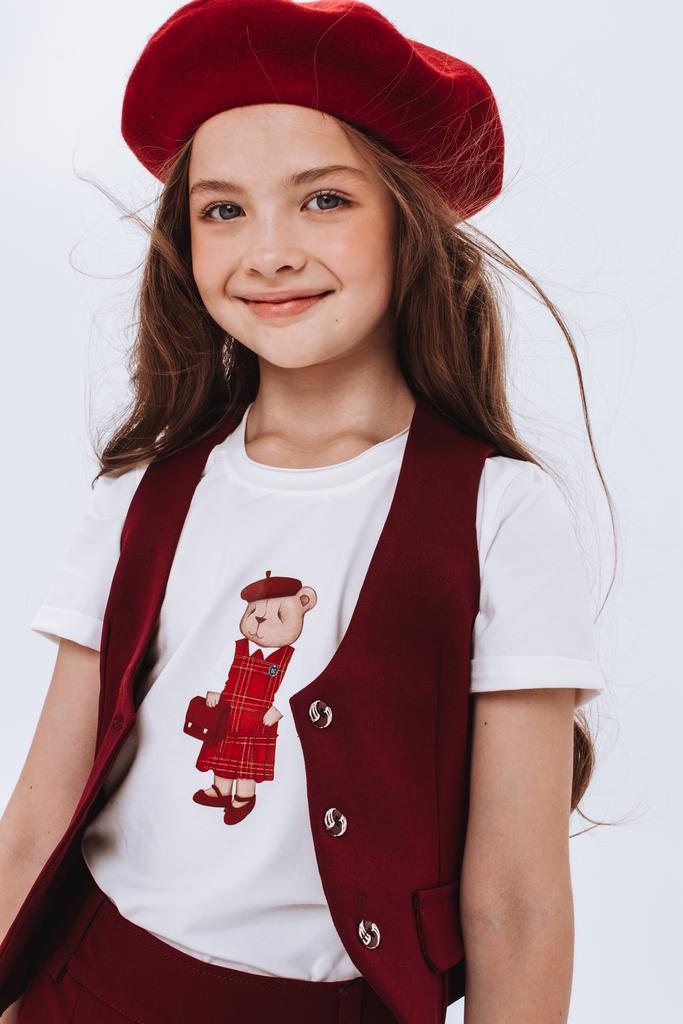 Футболка Stefania wine red