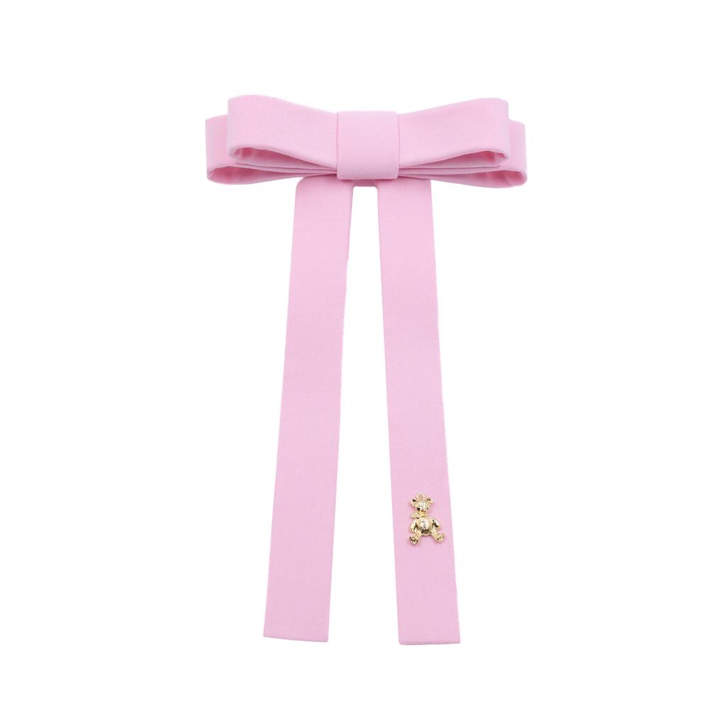 Бант на заколке "Bonny" цвет: розовый
