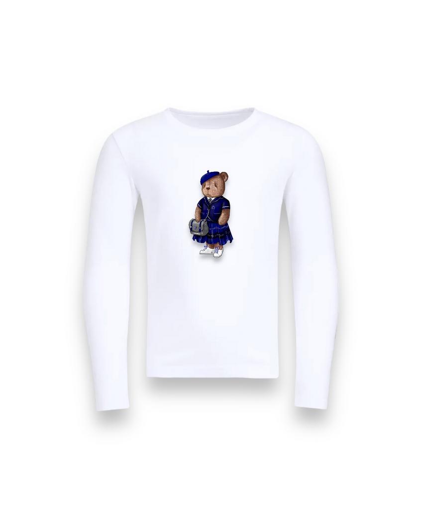 Лонгслив "Stefani " цвет: синяя форма