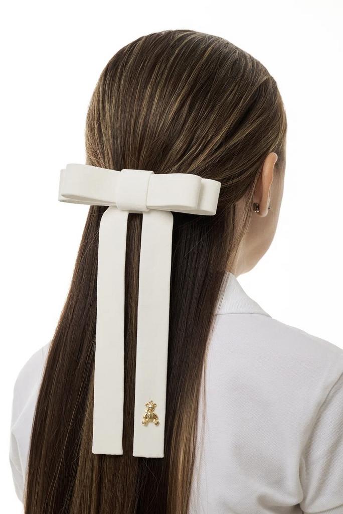 Бант  на заколке "Bonny" цвет: Айвори