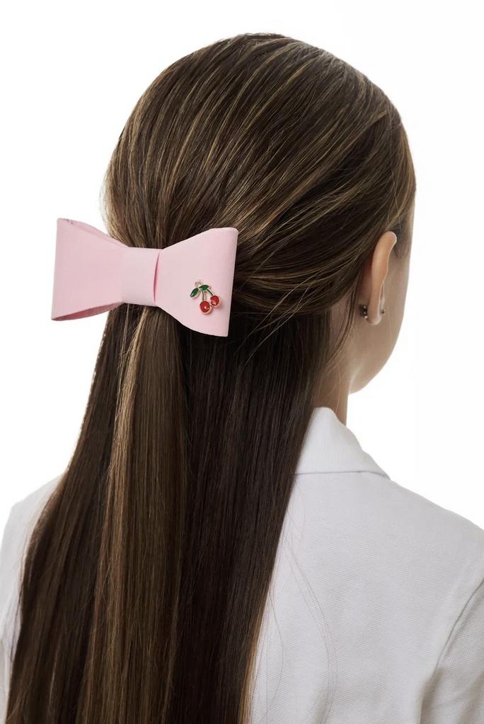 Бант на заколке "Betty/Cherry" цвет: розовый