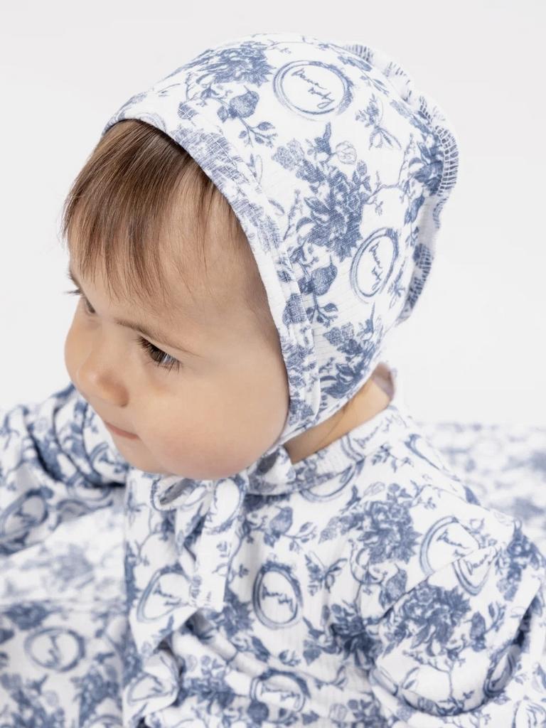 Чепчик Classic Vintage, цвет: синий/белый