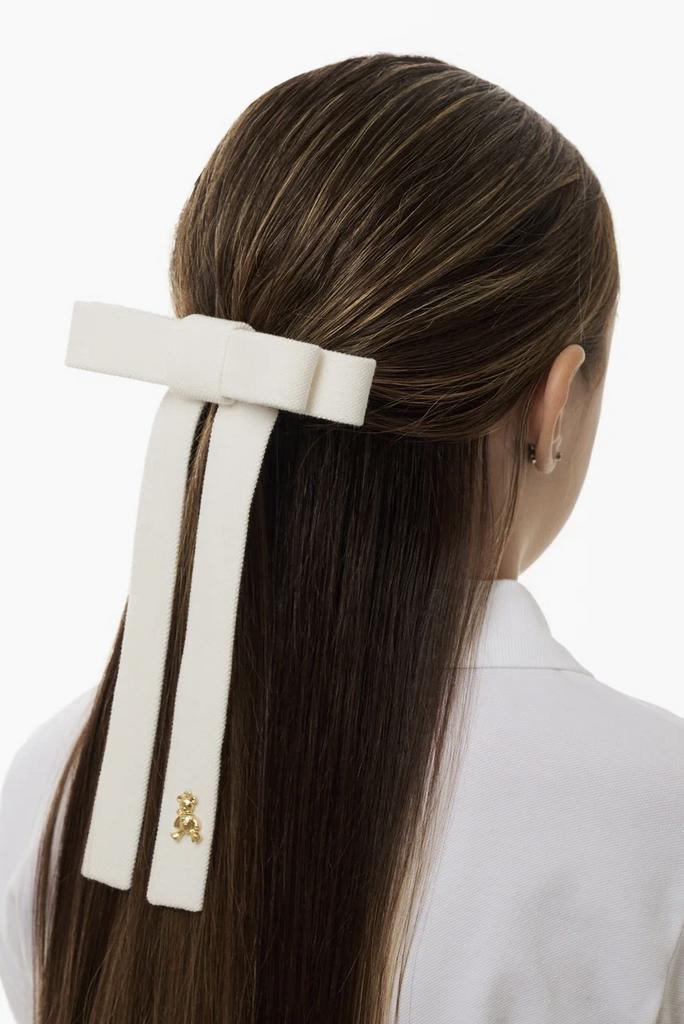 Бант  на заколке "Bonny Dolce" цвет: ivory