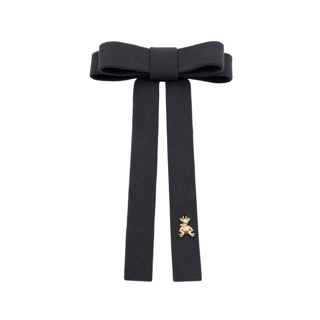 Бант  на заколке "Bonny Dolce" цвет: graphite