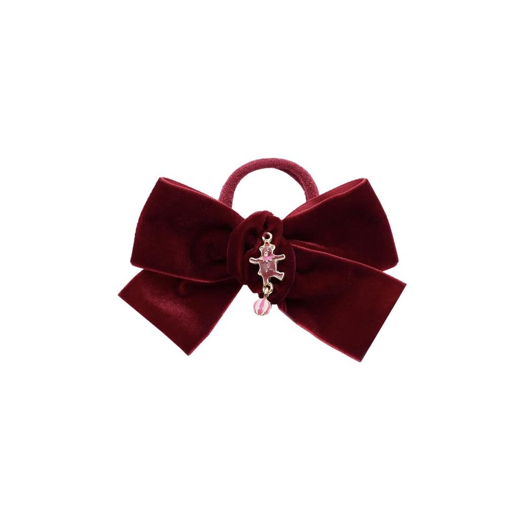 Резинка "Circus bear" цвет:  бордовый