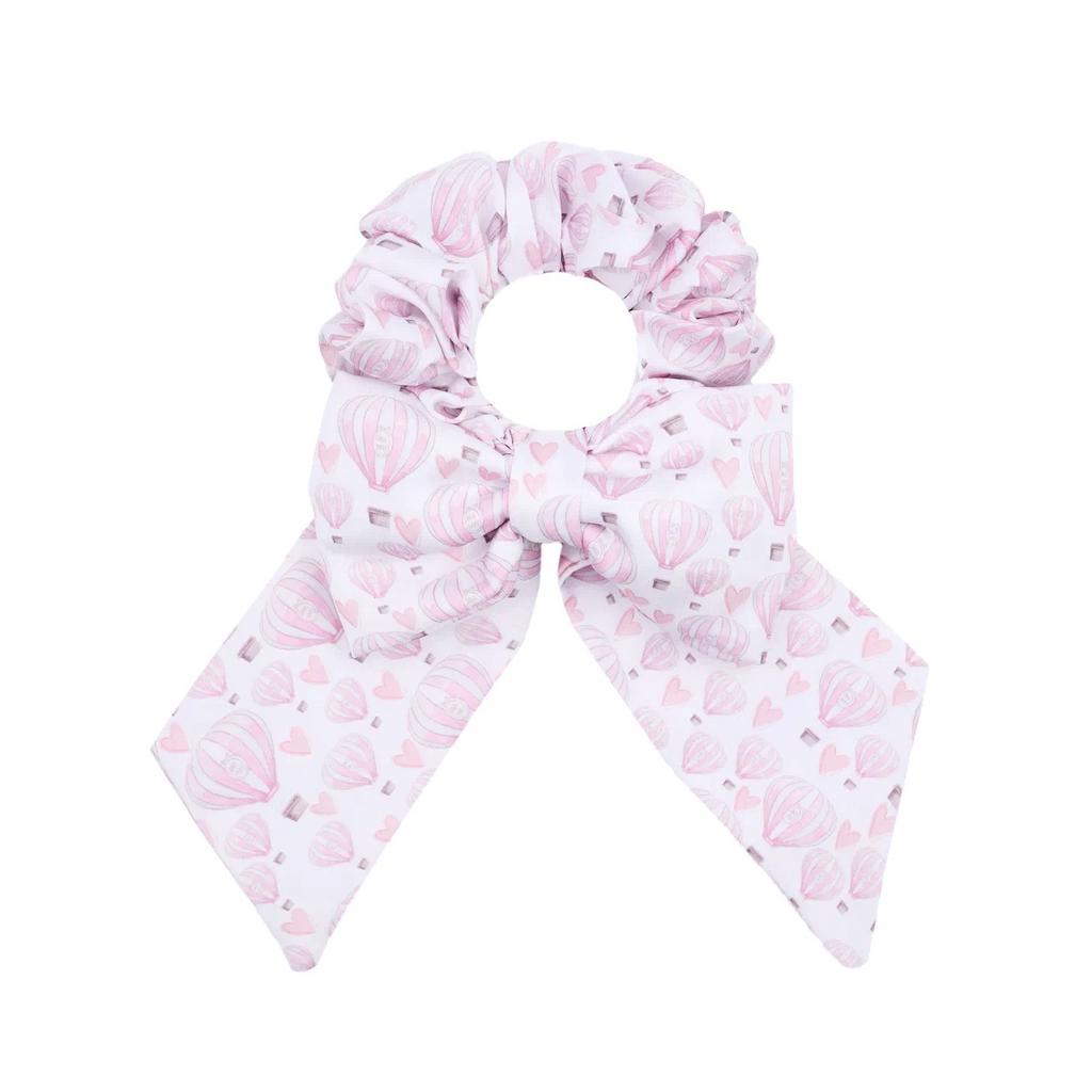 Скранч-резинка с бантом   «Воздушные шары»