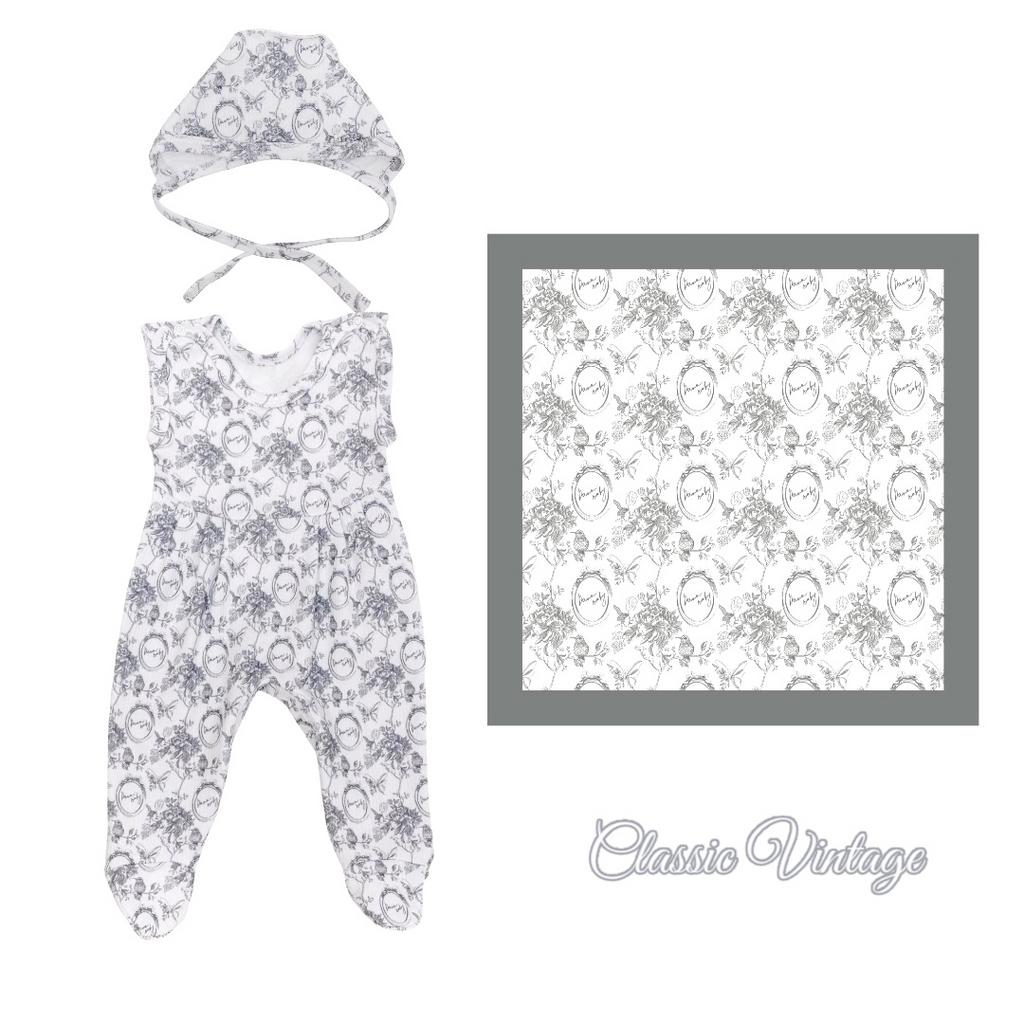 Набор без рукавов Classic Vintage, цвет: серый/белый