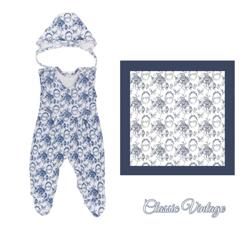 Набор без рукавов Classic Vintage, цвет: синий/белый